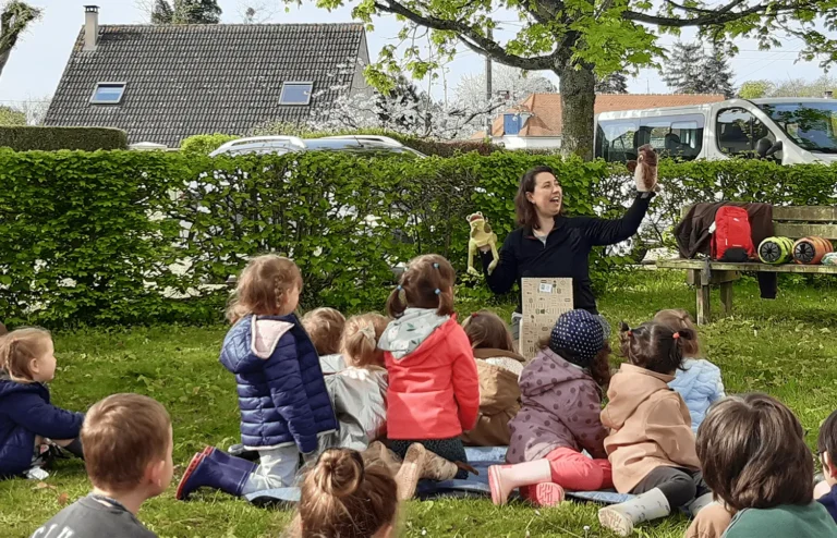 Animation scolaire avec Marie AUCKBUR © CEN Normandie