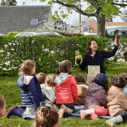 Animation scolaire avec Marie AUCKBUR © CEN Normandie Animation scolaire avec Marie AUCKBUR © CEN Normandie
